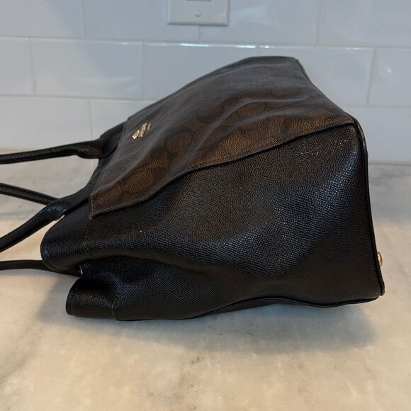 Coach Bag Purse Handbag Casey Tote In Signature Canvas Pocketbook Bag - Picture 10 of 16
